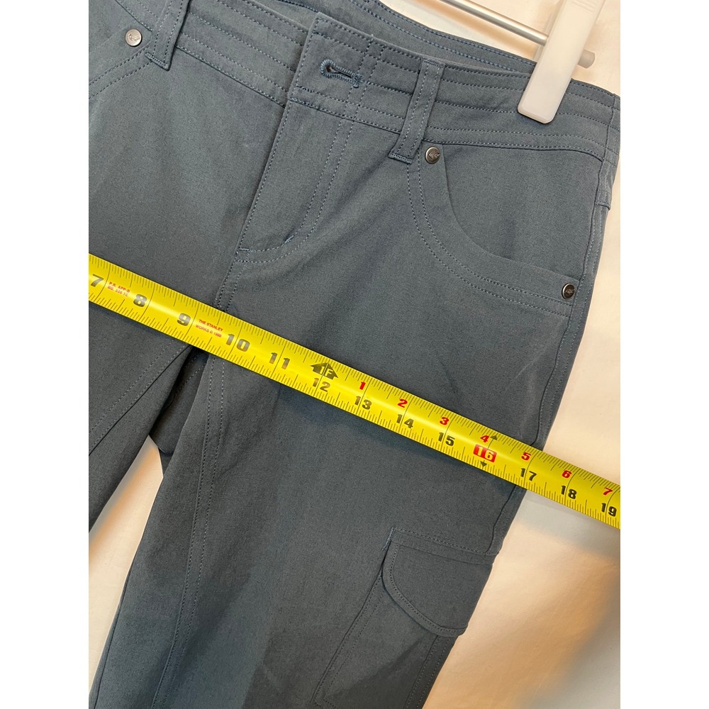 Kuhl Splash Roll Up Hiking Pants 2 Blue Grey Gorpcore Utility Cargo Low Rise - Picture 12 of 13